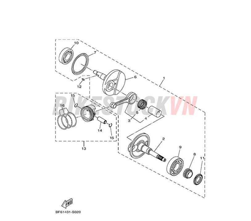 FIG-2_TRỤC CƠ/PISTON