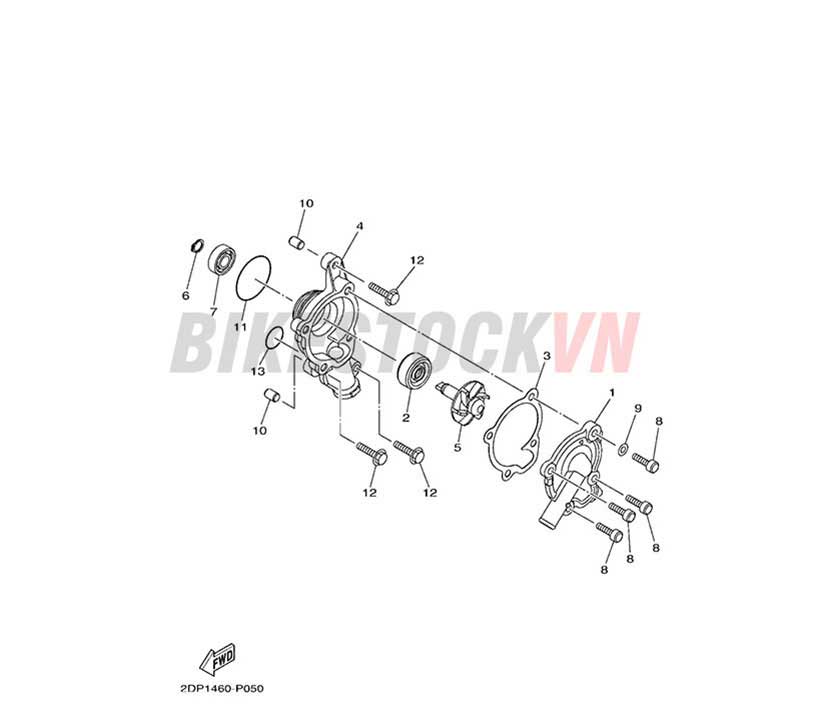 FIG-5_BƠM NƯỚC LÀM MÁT