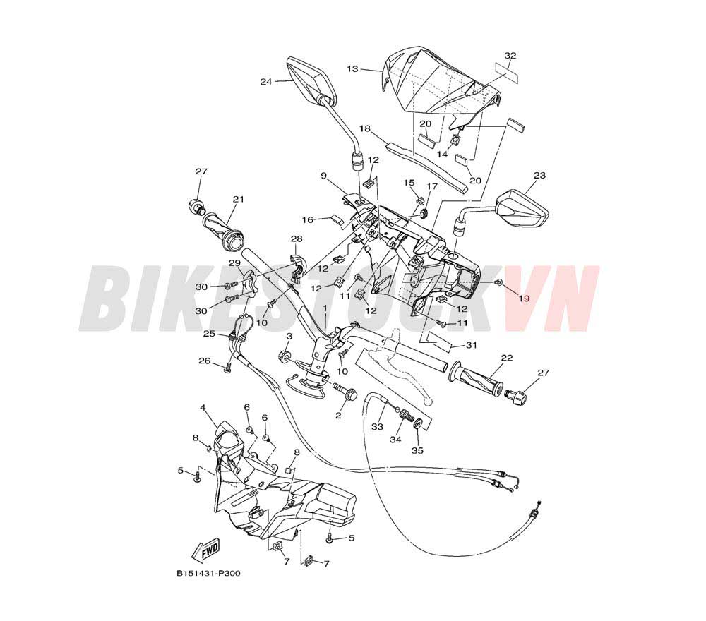 STEERING HANDLE & CABLE