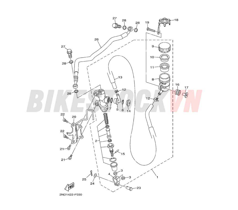 REAR MASTER CYLINDER