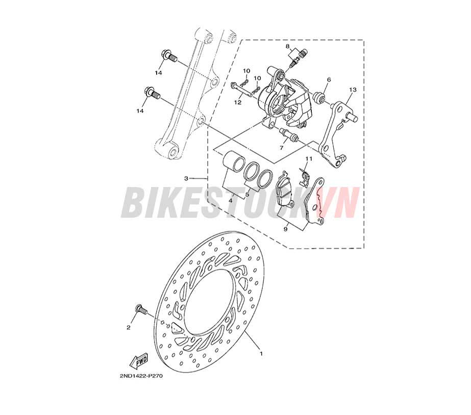 FIG-27_BỘ PHANH TRƯỚC