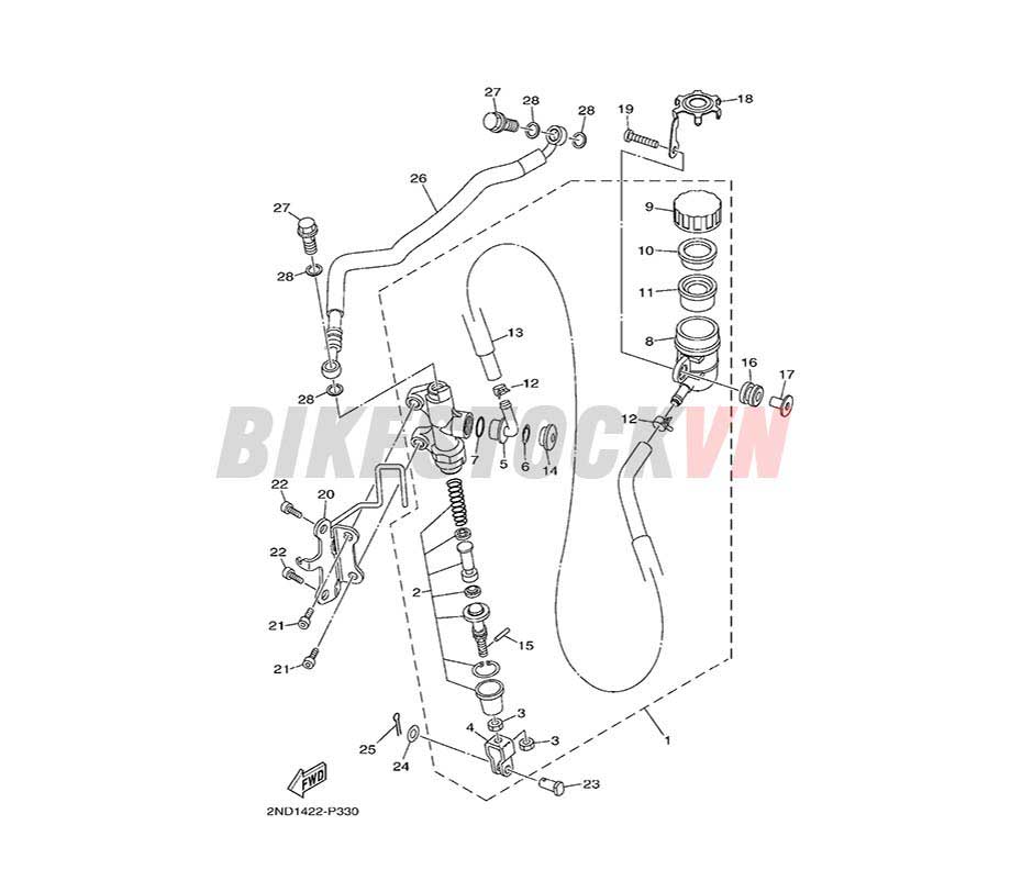 FIG-33_XY LANH PHANH ĐĨA SAU