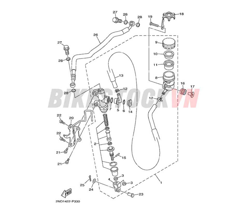 FIG-32_XY LANH PHANH ĐĨA SAU