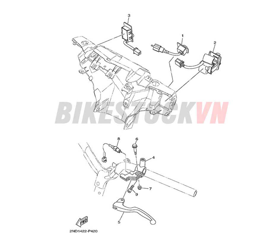 FIG-40_CÔNG TẮC TAY PHANH