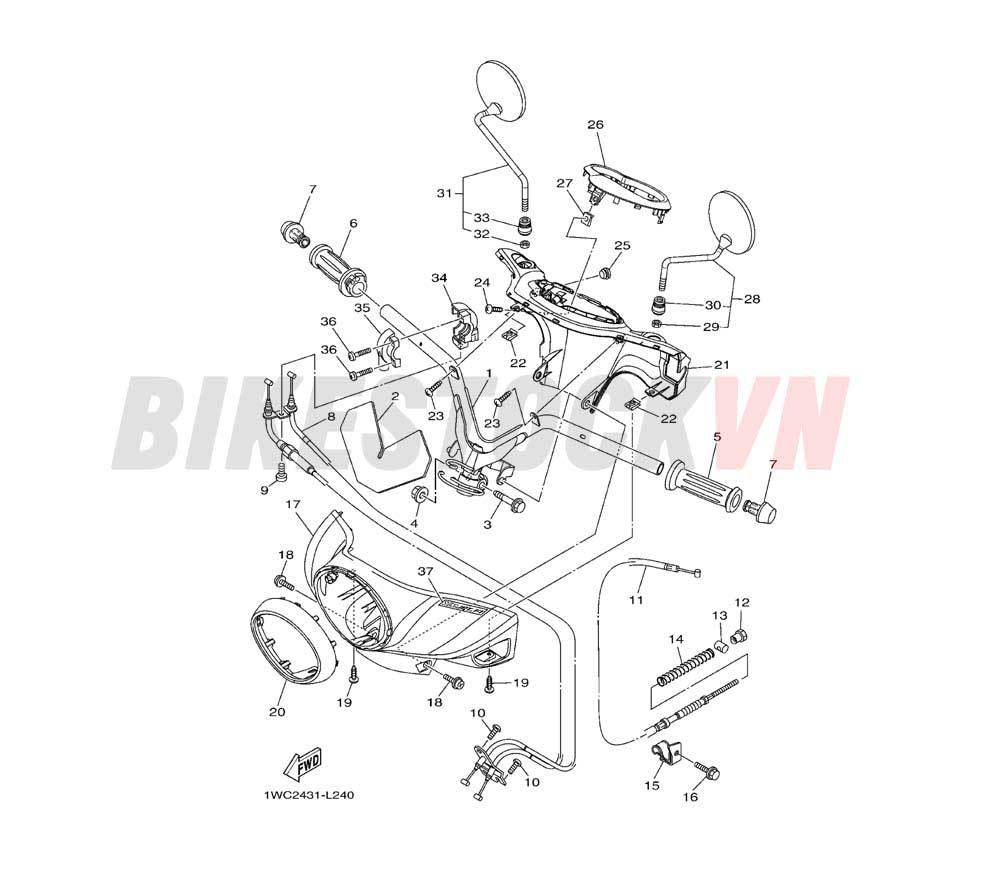 STEERING HANDLE & CABLE