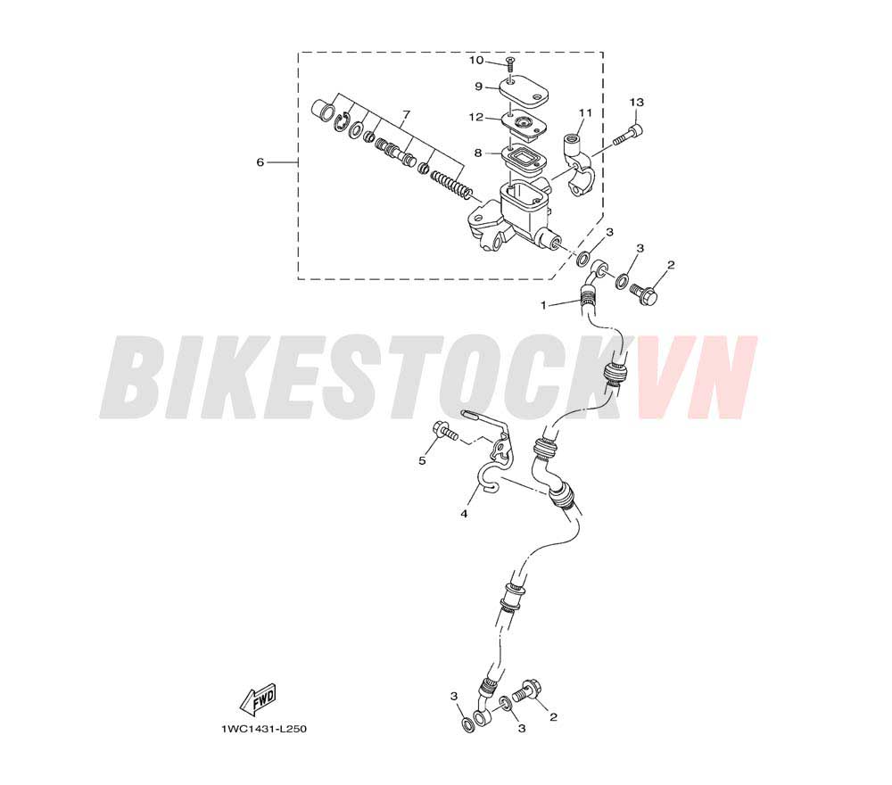 FRONT MASTER CYLINDER