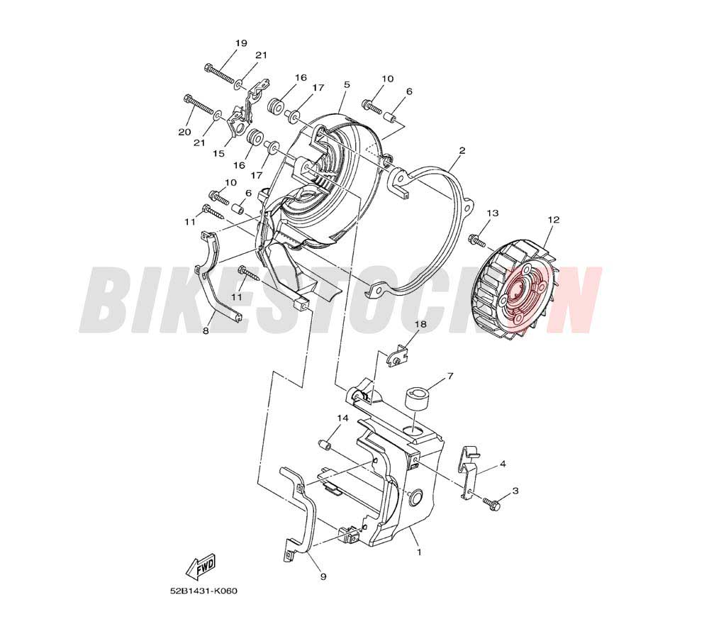 AIR SHROUD & FAN (1WC3/4)