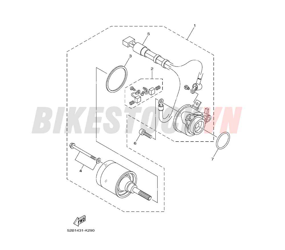 STARTING MOTOR(1WC3/4)