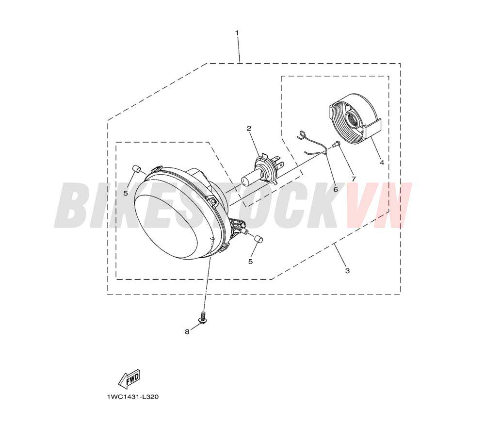 HEADLIGHT (1WC3/4)