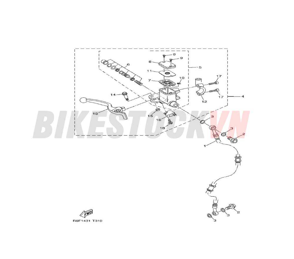 FRONT MASTER CYLINDER