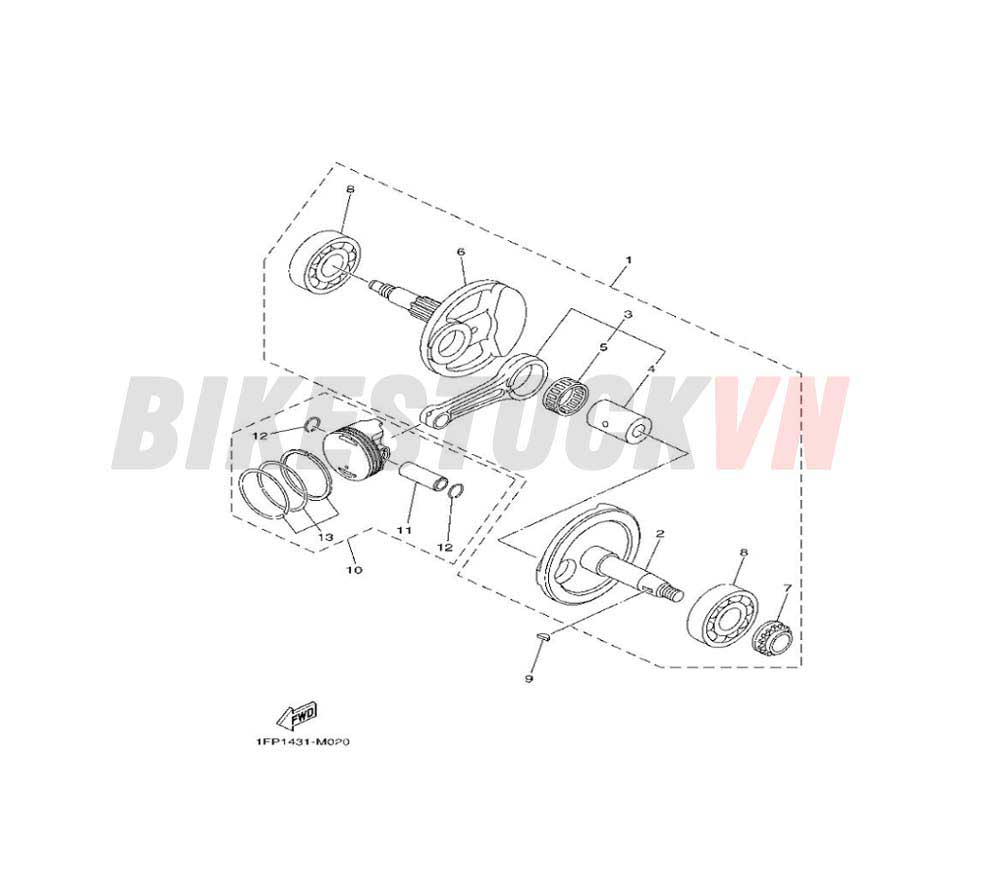 CRANKSHAFT & PISTON