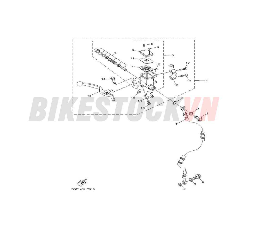 FRONT MASTER CYLINDER