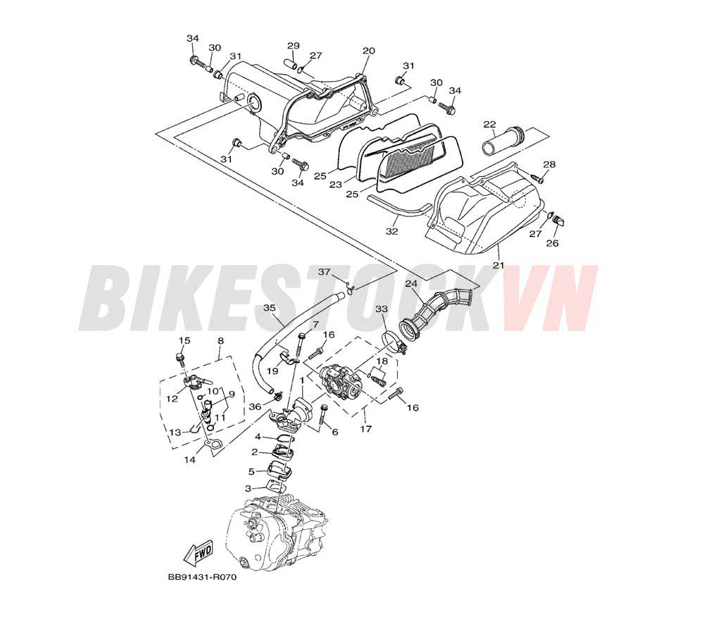 INTAKE(BB91/2/3/4