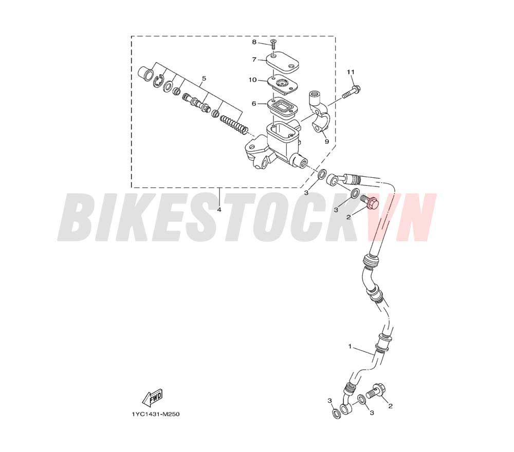 FRONT MASTER CYLINDER (BB91/3)