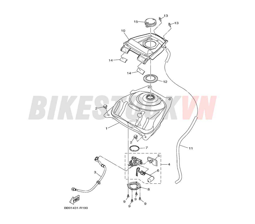 FUEL TANK (BB91/2/3/4)