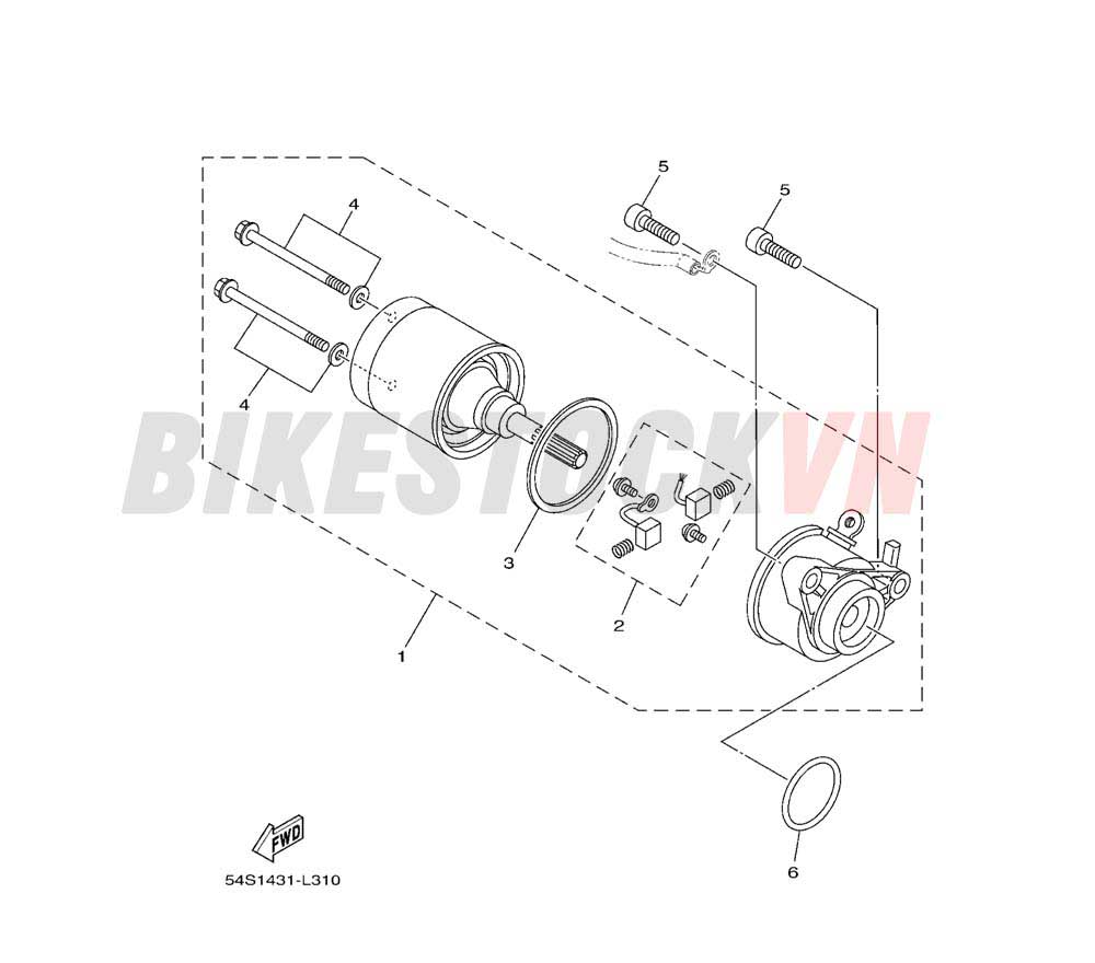 STARTING MOTOR (BB91/2/3/4)