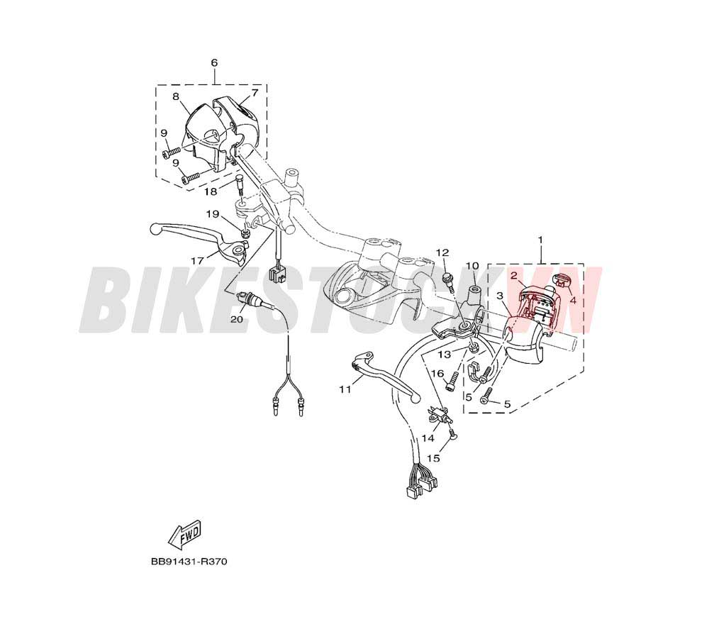 SWITCH & LEVER FOR DISK BRAKE(BB91)