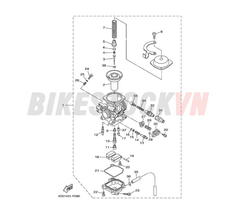 CARBURETOR (4D04)