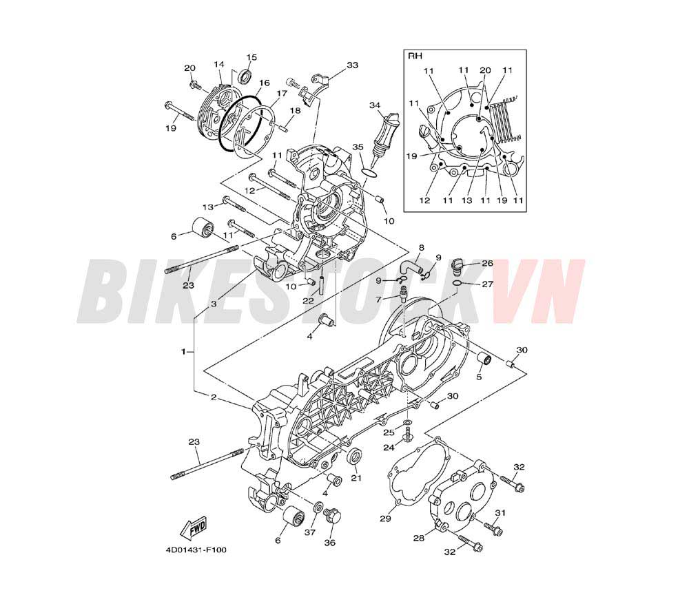 CRANKCASE (4D04)