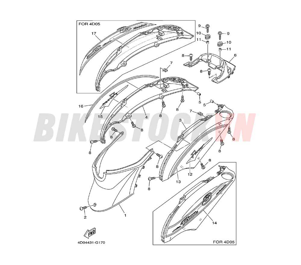 SIDE COVER(4D04)