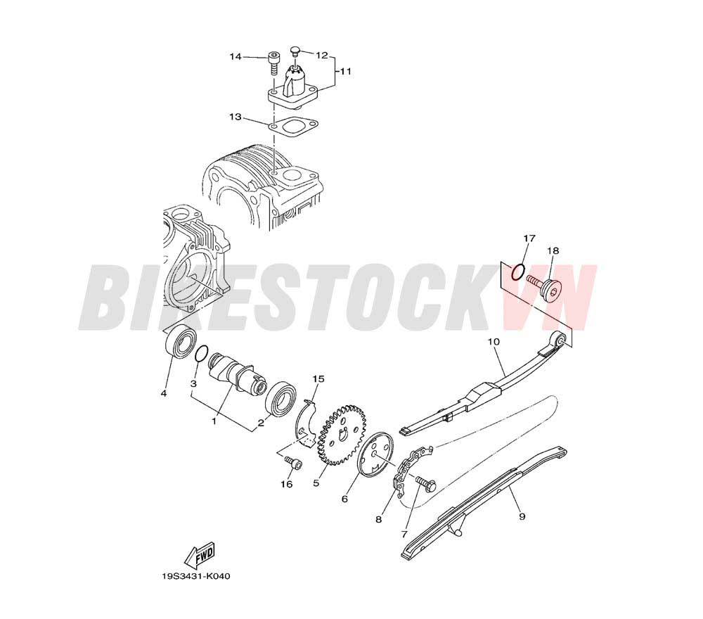 CAMSHAFT & CHAIN (20B4/5/6)