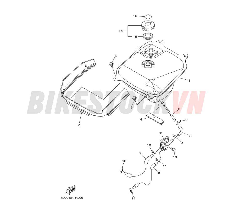 FUEL TANK(20B4/5/6)