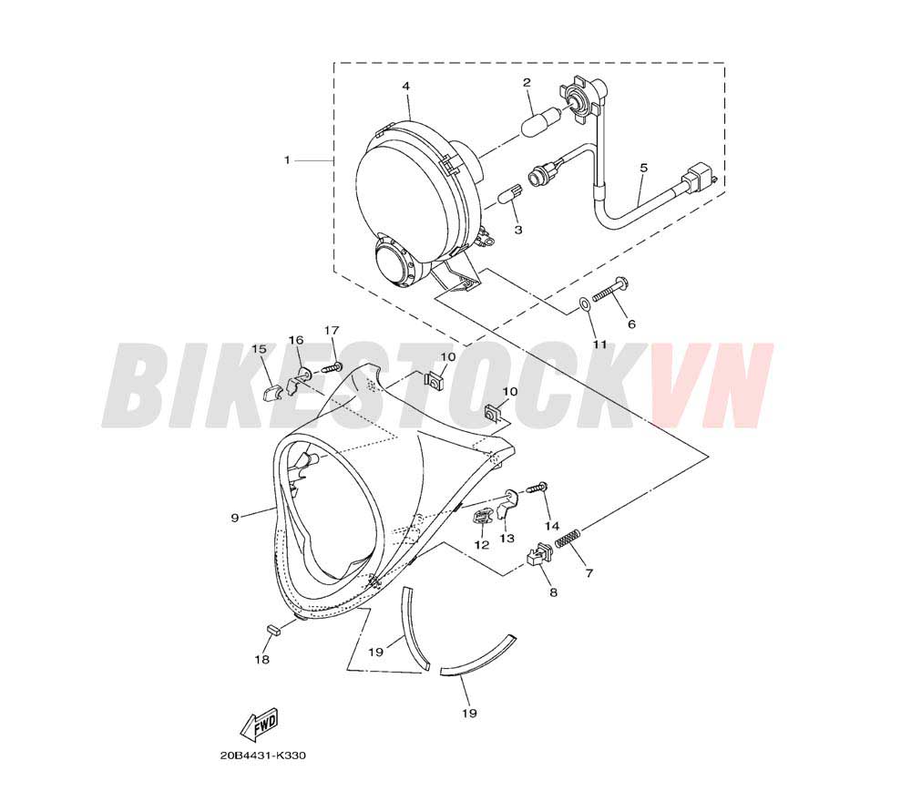 HEADLIGHT  (20B5)