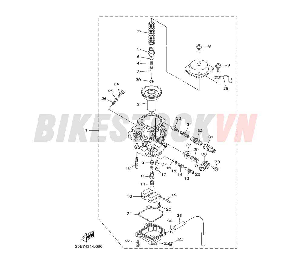 CARBURETOR (20B7/8/9)