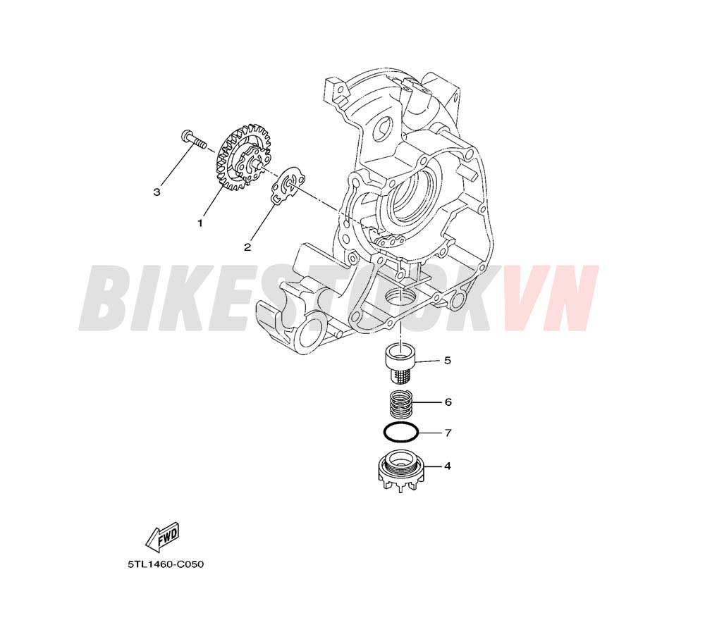 OIL PUMP (4D0A/0B/0C)