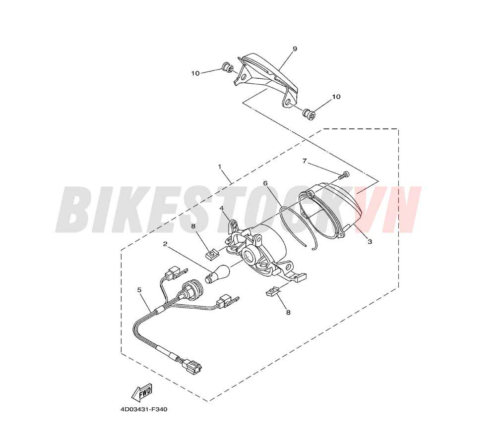 TAILLIGHT (4D0A/0B/0C)