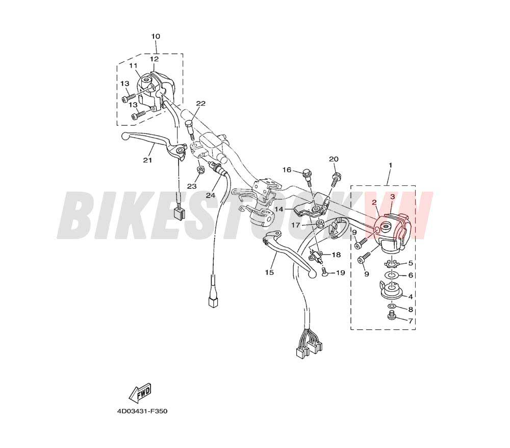 SWITCH & LEVER FOR DISK BRAKE(20B1)