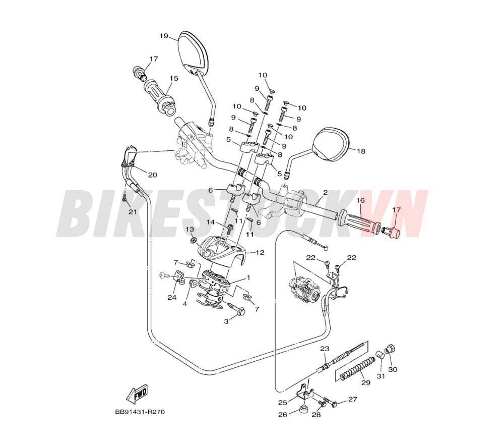 STEERING HANDLE & CABLE