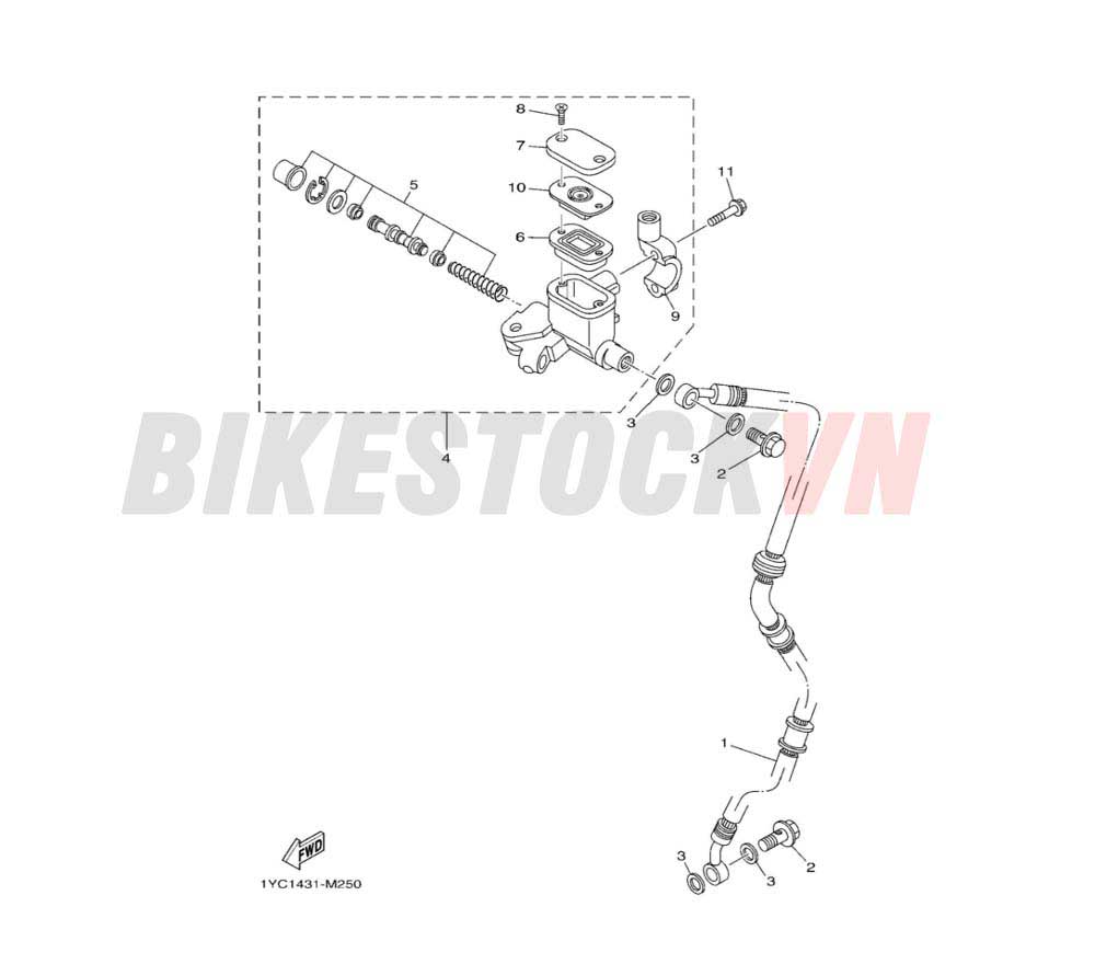 FRONT MASTER CYLINDER