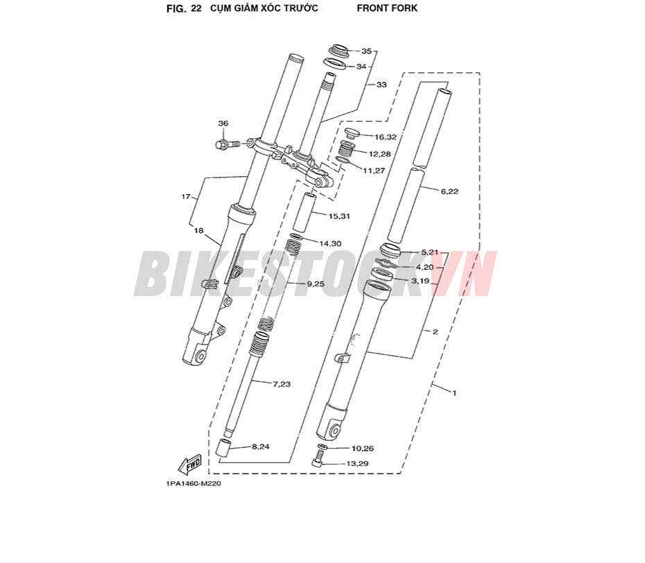 FIG-22_CỤM GIẢM XÓC TRƯỚC