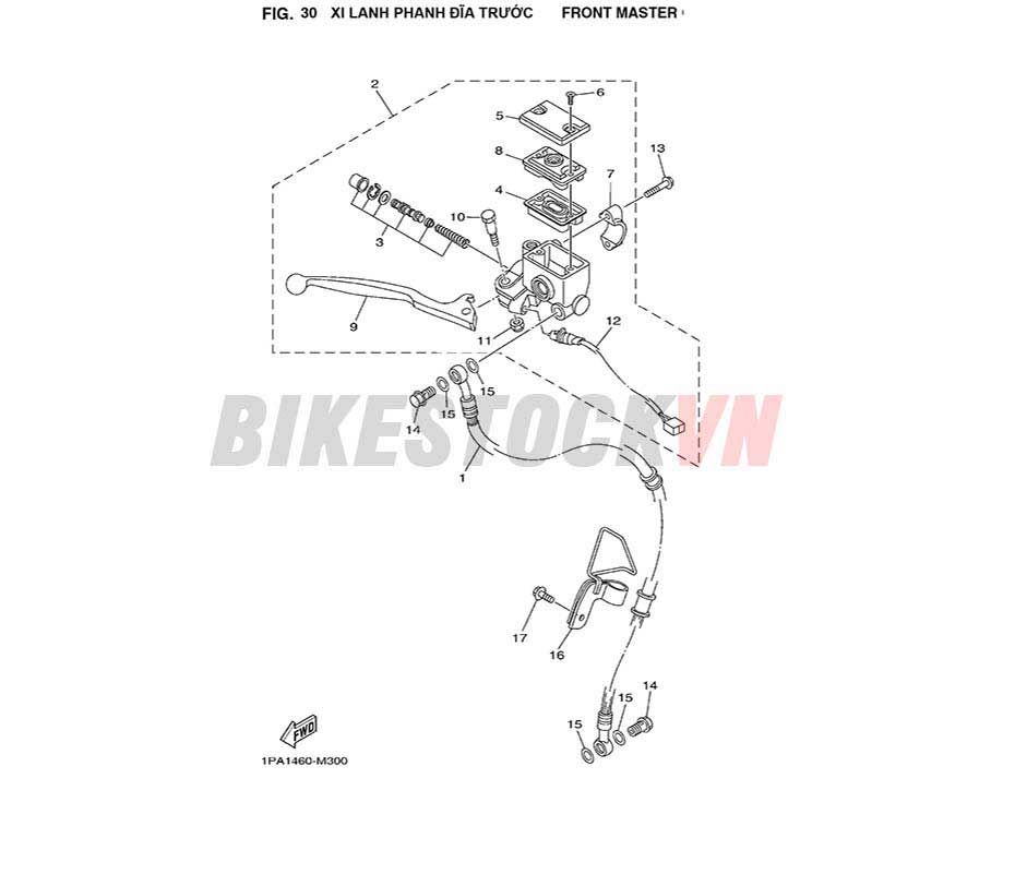 FIG-30_XI LANH PHANH ĐĨA TRƯỚC