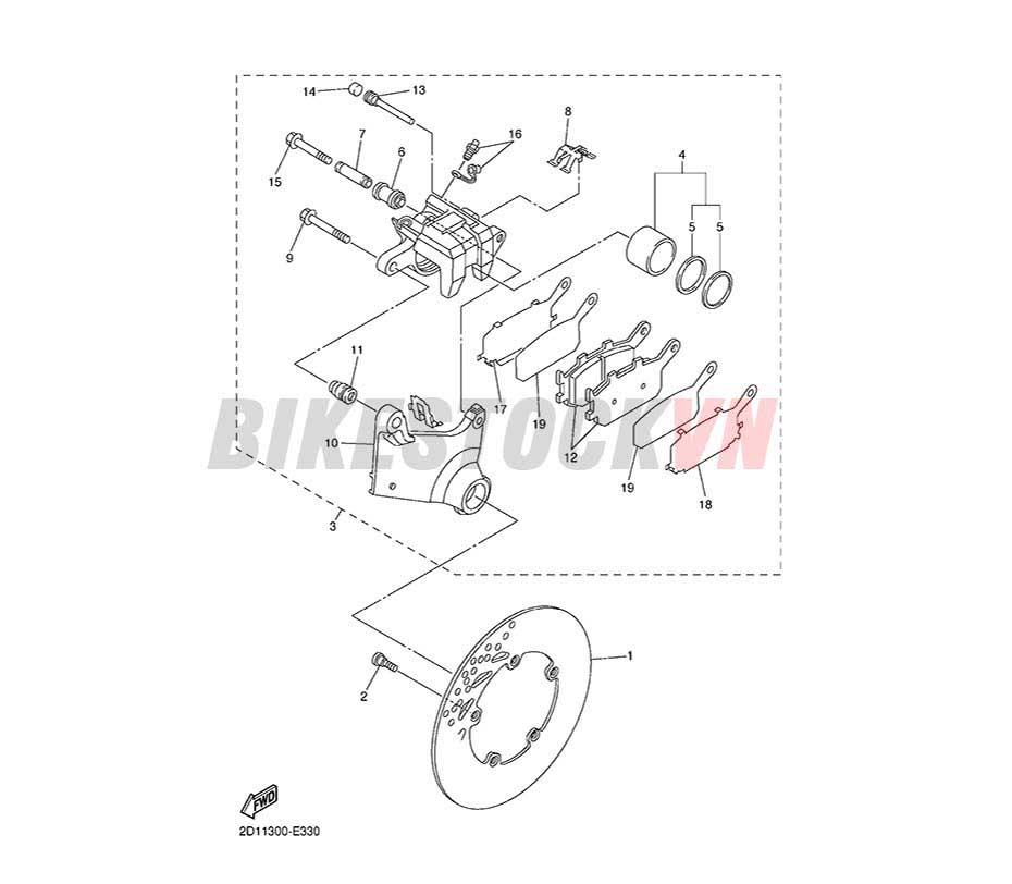 FIG-33_PHANH DẦU BÁNH SAU