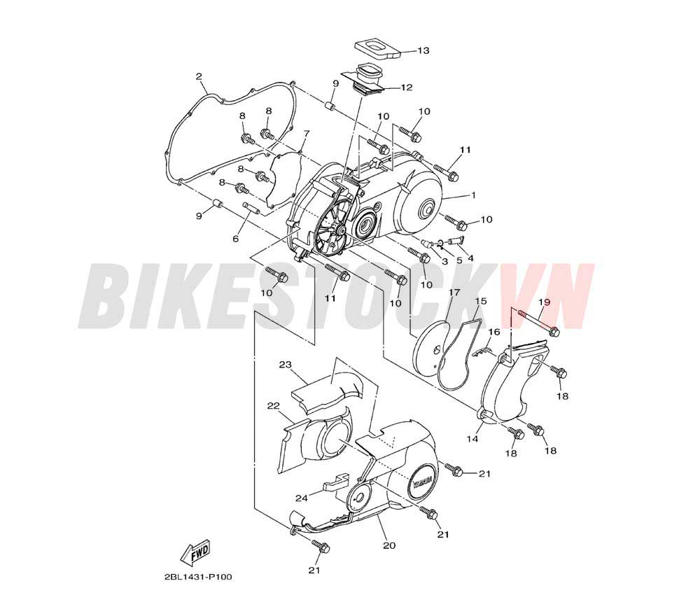 CRANKCASE COVER 1