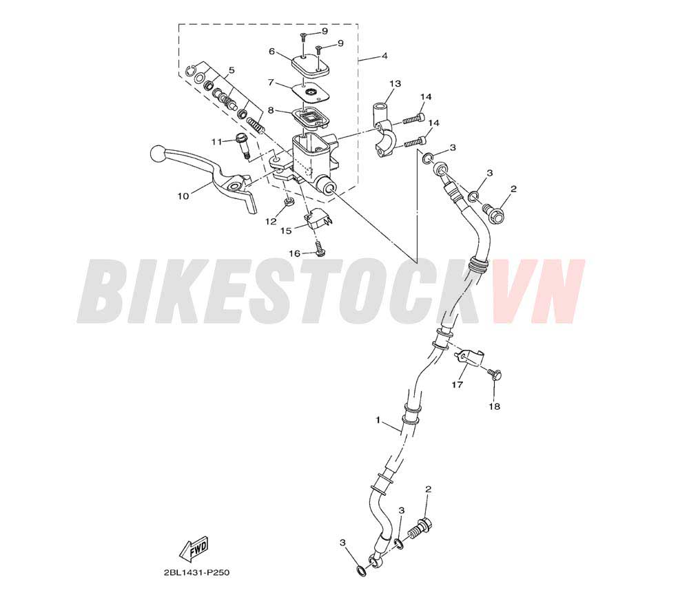 FRONT MASTER CYLINDER