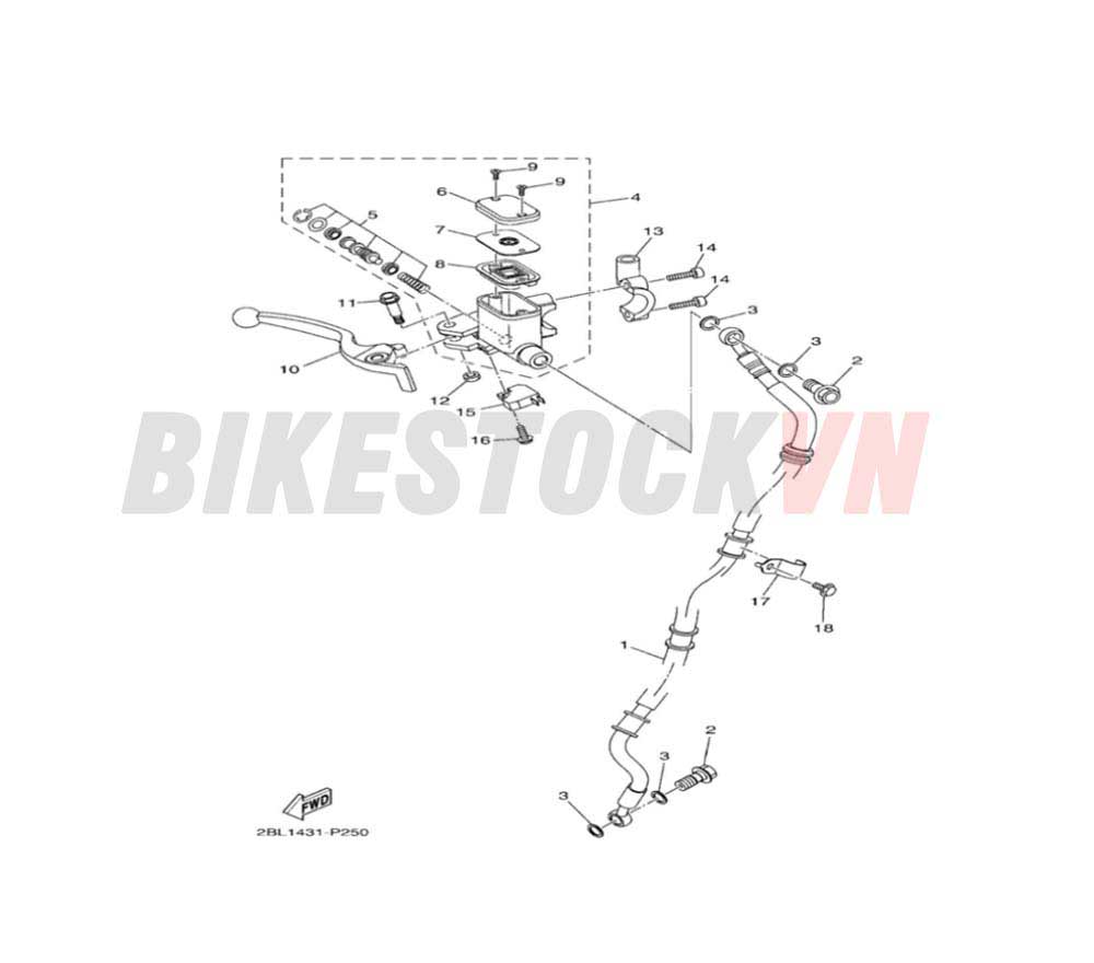 FRONT MASTER CYLINDER