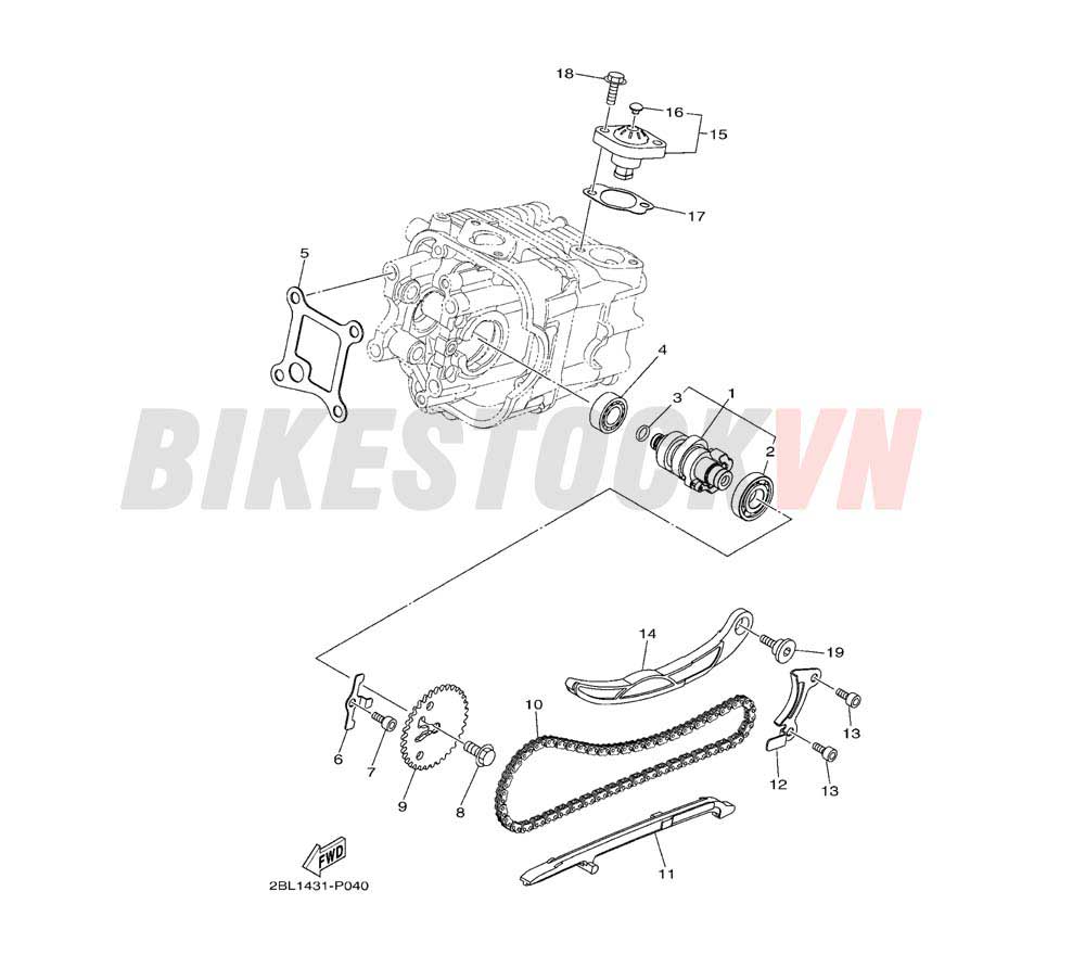 CAMSHAFT & CHAIN(1BL2/3)