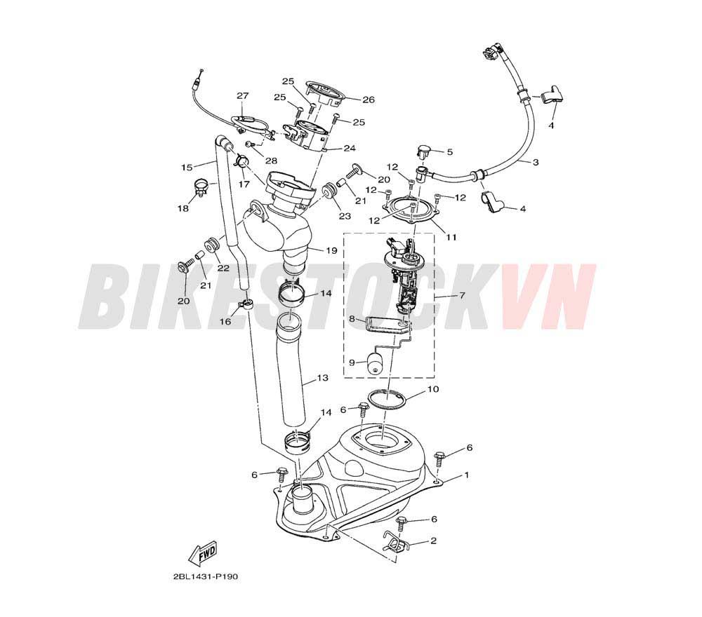 FUEL TANK(2BL2/3)