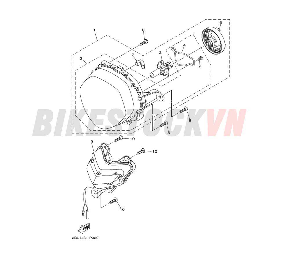 HEADLIGHT(2BL2/3)