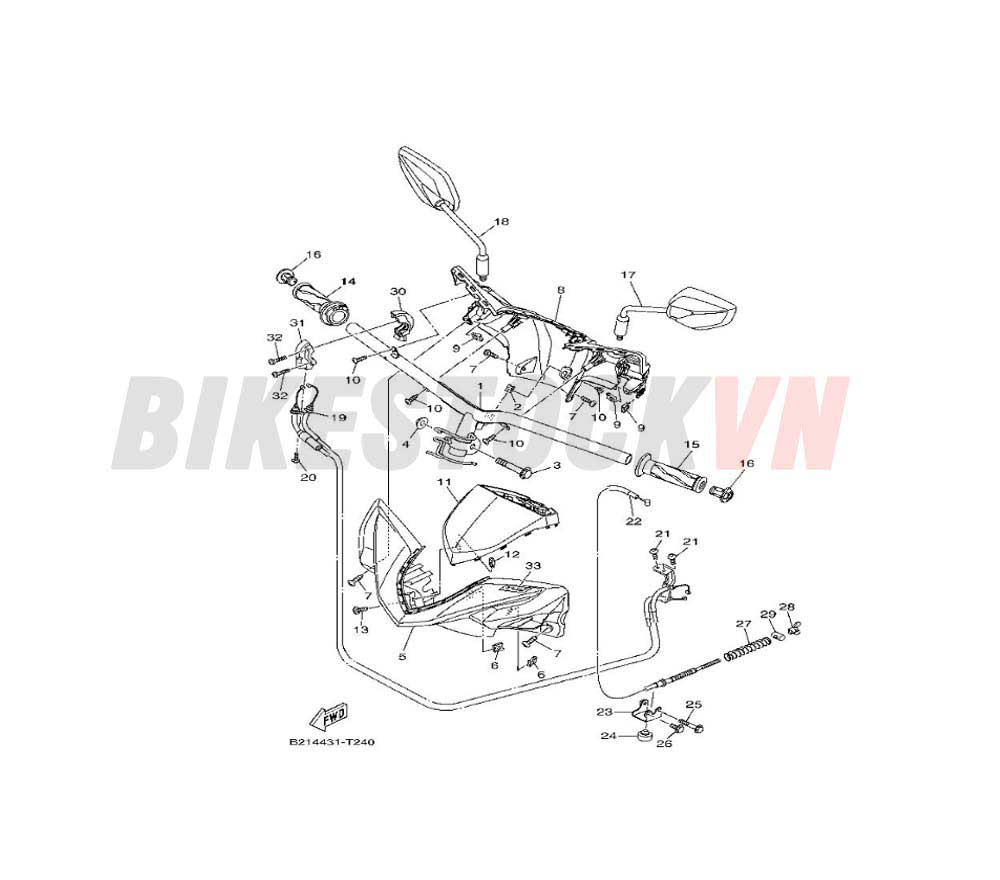 STEERING HANDLE & CABLE