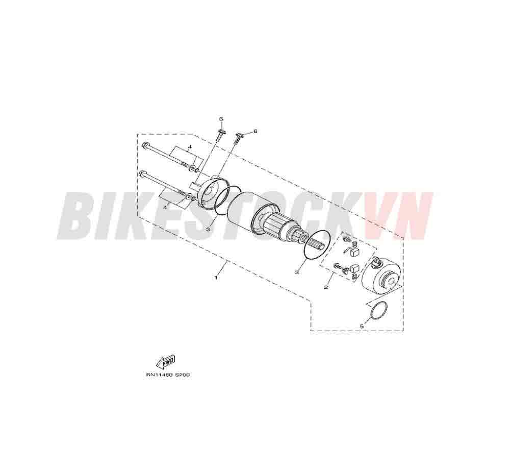 STARTING MOTOR 2