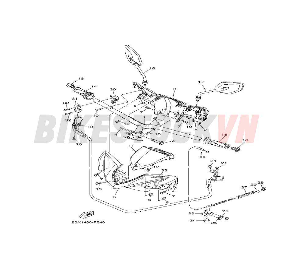 STEERING HANDLE & CABLE