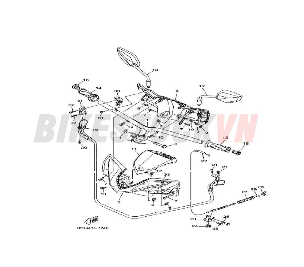 STEERING HANDLE & CABLE