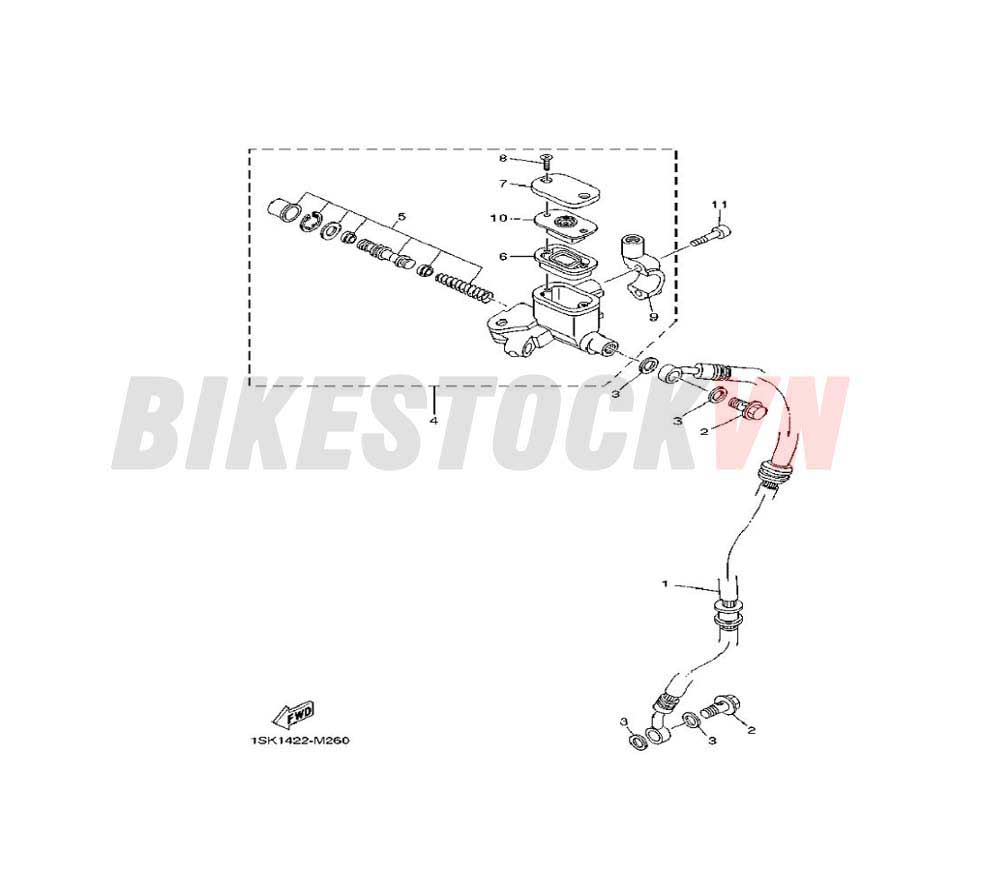 FRONT MASTER CYLINDER