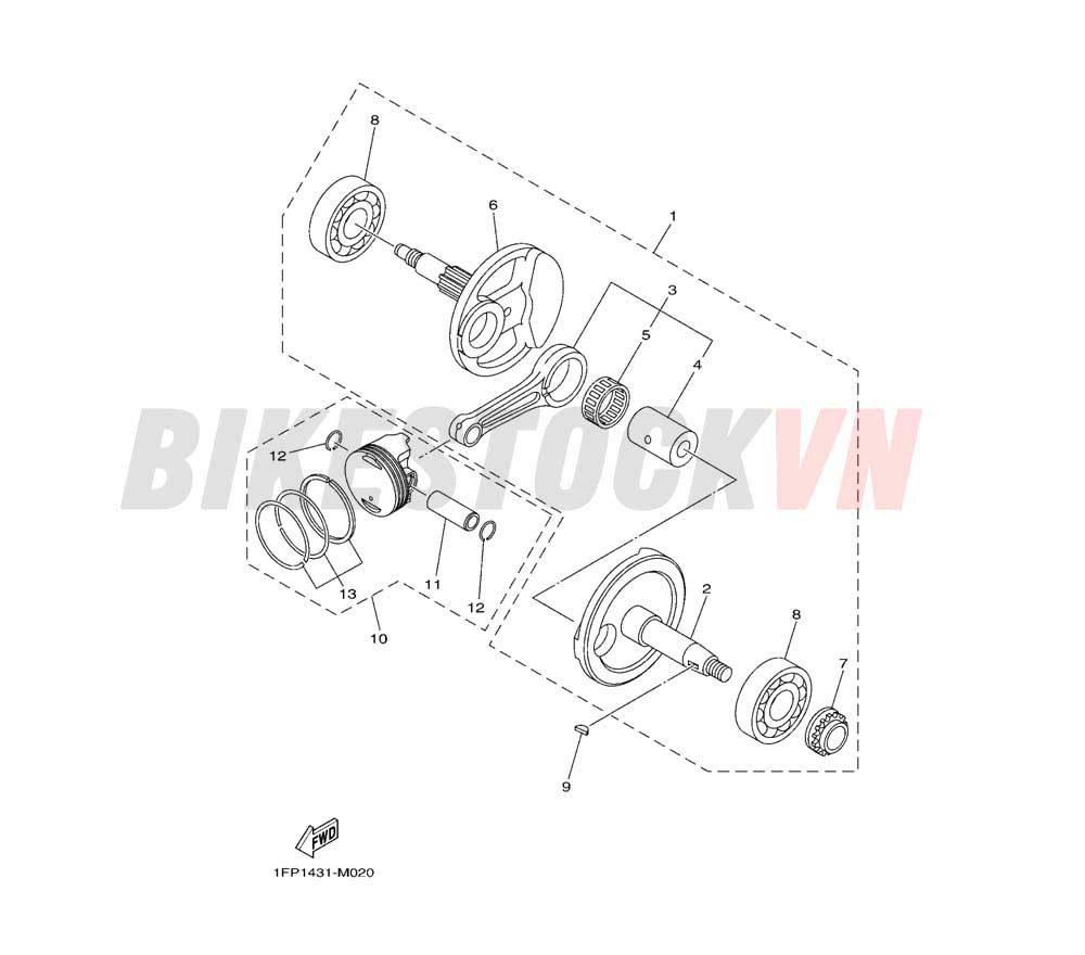 CRANKSHAFT & PISTON