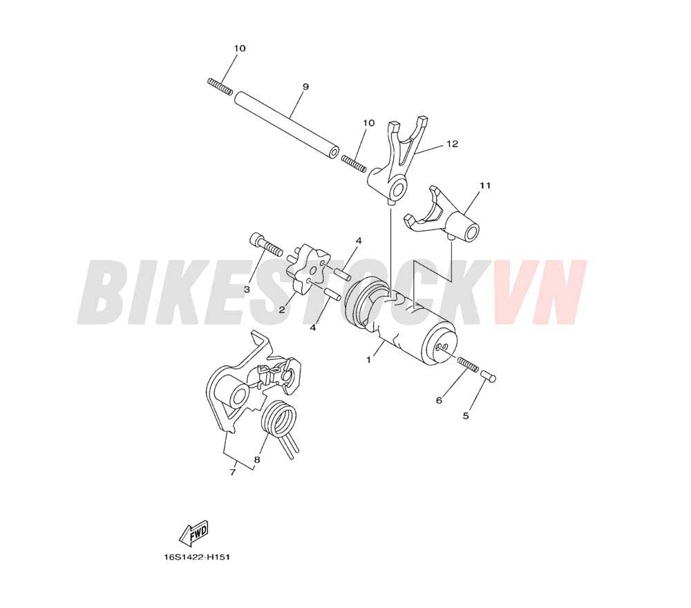 SHIFT CAM & FORK