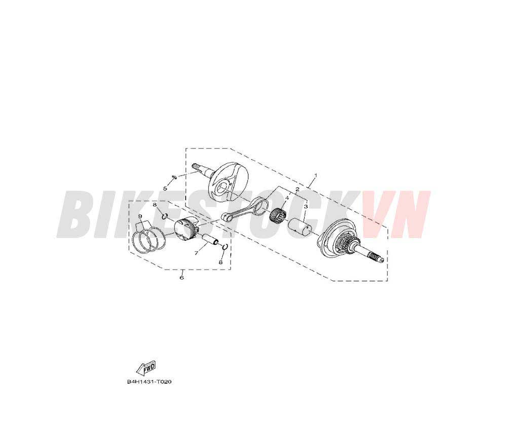 CRANKSHAFT & PISTON